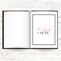 World English Bible (WEB) Scripture Journal - The Book of Acts