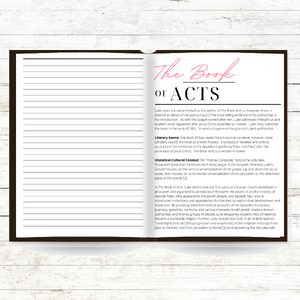 World English Bible (WEB) Scripture Journal - The Book of Acts