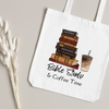 Bible Study and Coffee Time Canvas Tote