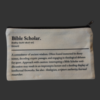 Bible Study Tutor Definition Pencil Pouches