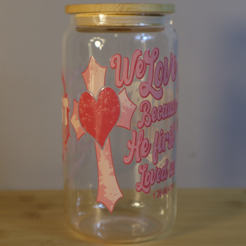 The Greatest Love Story Ever Told - Libbey Glass Cup